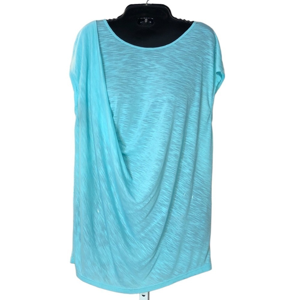 Ricki’s Greek Toga Style Aqua Turquoise Sleeveless Short Sleeve T-Shirt …